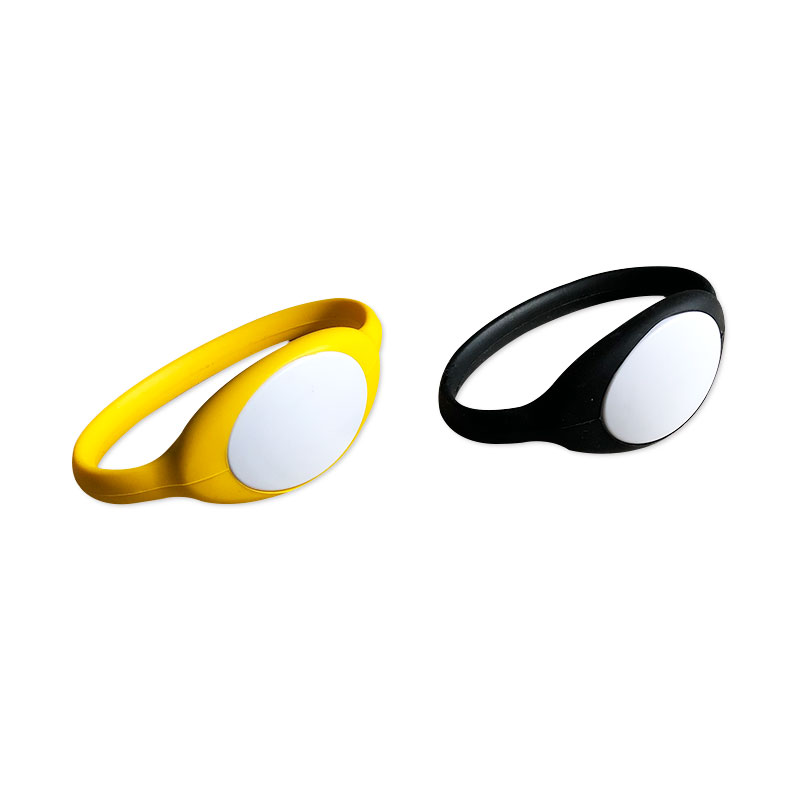 Custom waterproof bracelet rfid wearable silicone wristband rubber NFC