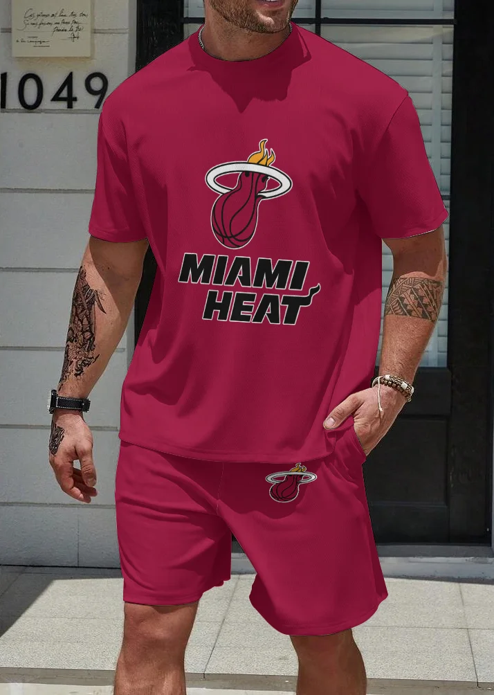 Miami Heat  Limited Edition Top And Shorts Two-Piece Suits