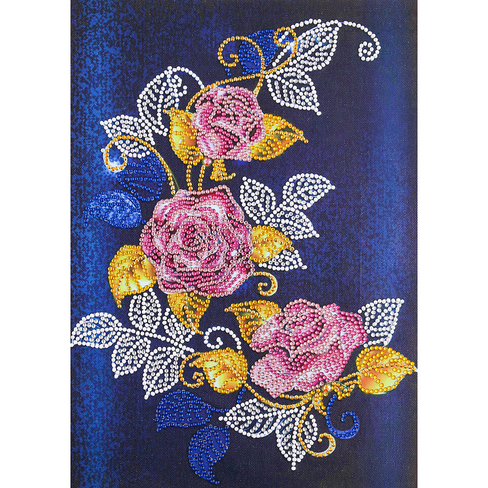 

Flower - Special Shaped Diamond Painting - 30*40CM, 501 Original