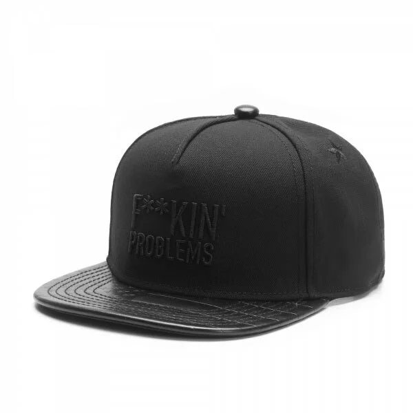 PANGKB Brand PROBLEMS CAP black basketball snapback hat for men women adult outdoor casual adjustable sun baseball cap bone
