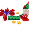 Chirstmas DIY Building Block Photo Frame Kit,Creative Handmade Assembled Photo Frame Handmade Craft Gift Home Tabletop Display Decor