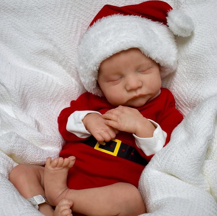 [Christmas Specials]20"Sleep Soundly Lifelike Handmade Silicone Sleeping Reborn Baby Alex Rebornartdoll® Rebornartdoll®