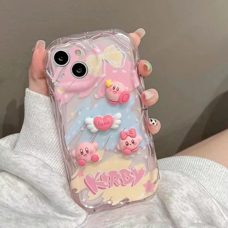 Cute Cartoon Pink Ball Phone Case