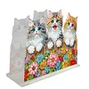 Acrylic Double Sided Christmas 5D DIY Diamond Art Paper Towel Storage Rack Napkin Holder Kit