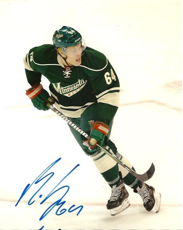 Minnesota Wild Mikael Granlund Autographed 8x10 COA PROOF