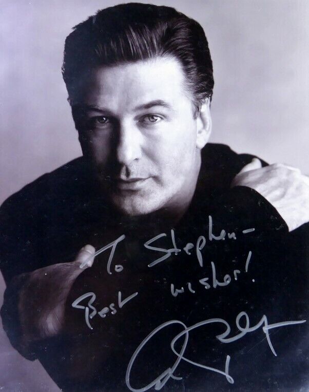 ALEC BALDWIN Signed Photo Poster paintinggraph - Film Star Actor - preprint