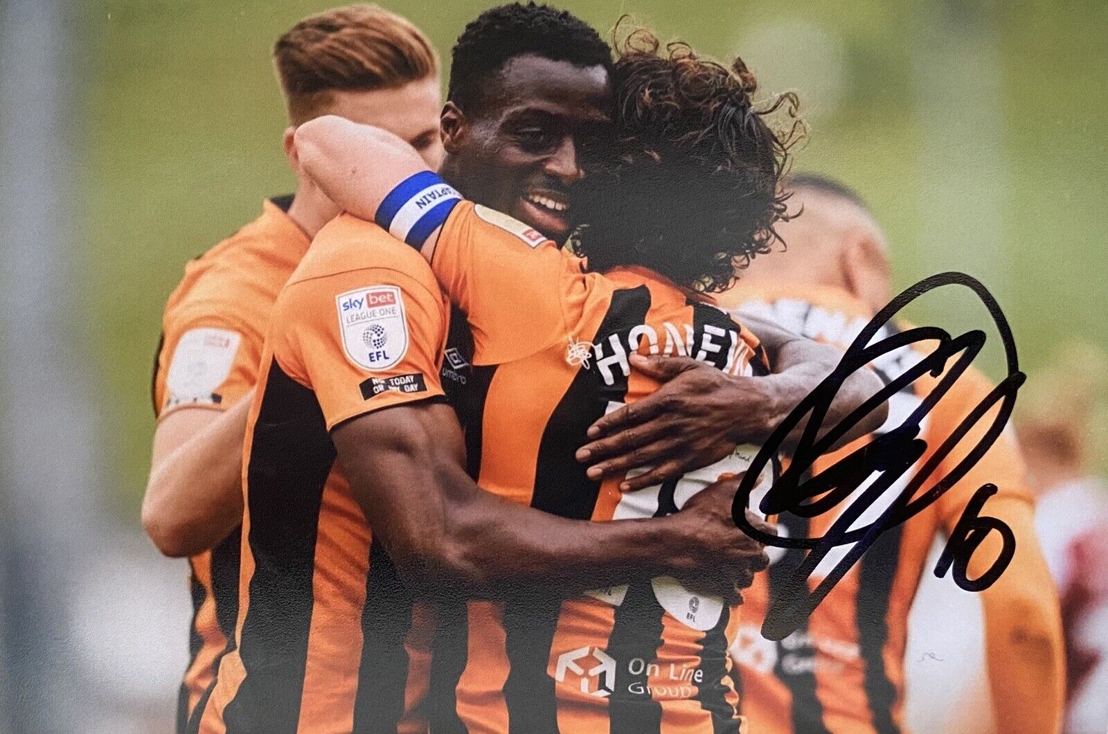 George Honeymoon Genuine Hand Signed Hull City 6X4 Photo Poster painting 3