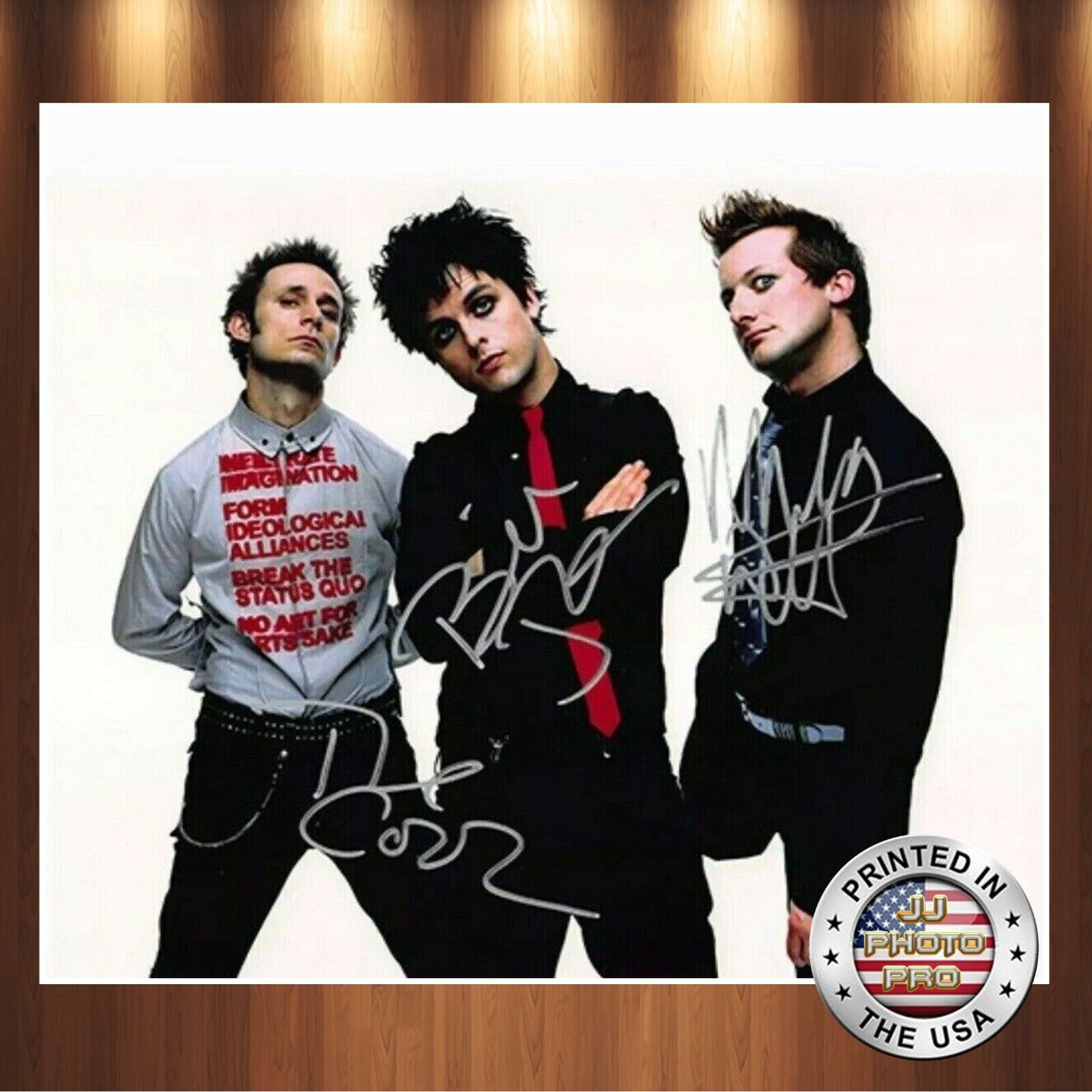 Billie Joe Armstrong Autographed Signed 8x10 Photo Poster painting (Green Day) REPRINT