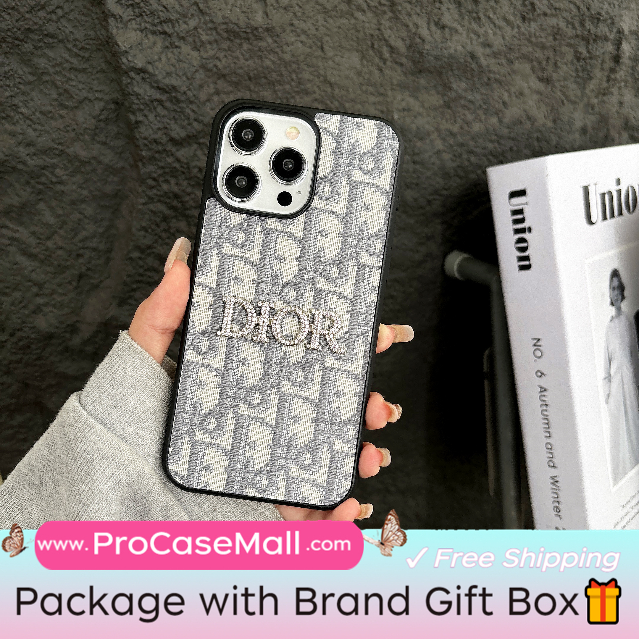 Charming Dior Logos Monograms Design Apple iPhone Case