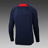 2022/2023 Psg Paris Saint-Germain Half-Pull Training Suit Royal Blue Set love fball