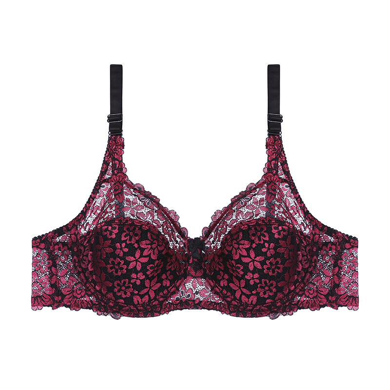 Xinyulin 2025 Hollow Out Sexy Lingerie Brasieres Sexy Lace Women Bra C D Cup  Soutien Gorge Femme Large Size Women Underwear Sexy Bras