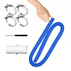 1.5m Swimming Pool Pump Replacement Hose Leak-Proof Inflatable Hot Spring Pools Hose 32mm Above Ground Pools Filtration Pump Hoses For INTEX 300/330/530/1000 Accessory