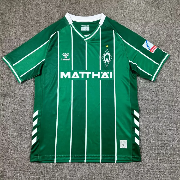 2025-26 New Season-Werder Bremen Home Jersey-Fans Edition
