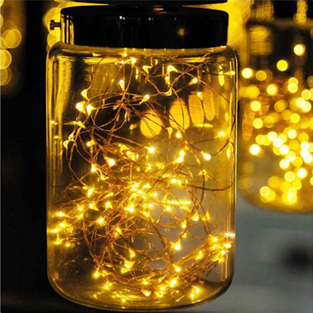 

2m 20 LED Copper Wire String Light Christmas New Year Decor Fairy Lamp, 501 Original