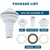 Return Outlet Jet Fitting Heat-resistance Pool Wall Joint Swimming Pool Supplies