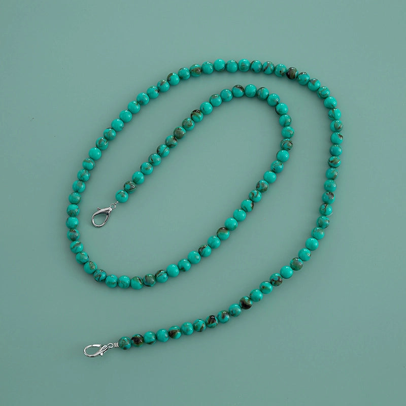 Arylic Color Block Solid Color Bag Chain