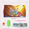 Flower Gift Teddy Bear DIY Diamond Painting PU Tissue Holder Box