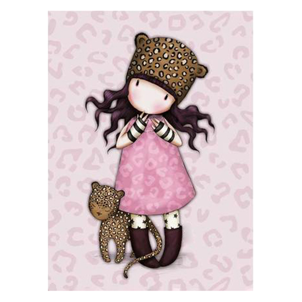 

Goliath Doll - 11CT Stamped Cross Stitch - 30*40CM, 501 Original