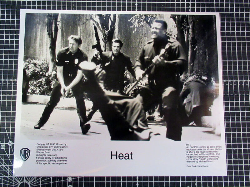 Heat ORIGINAL press Photo Poster painting 8x10 inch Robert De Niro Al Pacino Val Kilmer D