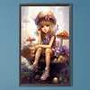 Diamond Painting -DIY Round Drill Little Girl(30x50cm)