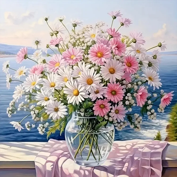 Flower - Full Round - Diamond Painting(40*40cm)
