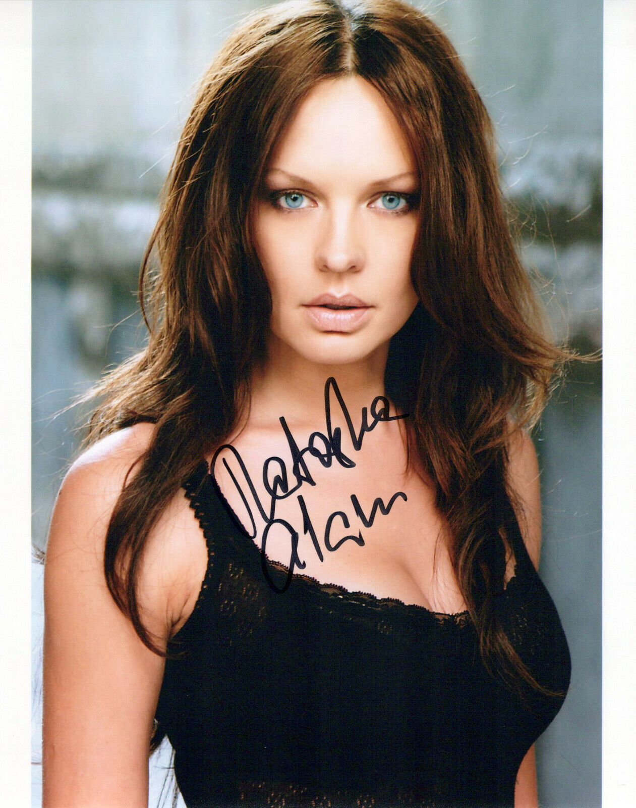 Natasha Alam glamour shot autographed Photo Poster painting signed 8x10 #26