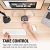 Studio Controller, 15 macro keys, trigger actions in apps and software like OBS, Twitch, ​YouTube and more