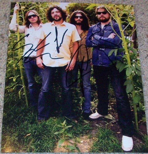 THE SHEEPDOGS BAND SIGNED AUTOGRAPH 8x10 Photo Poster painting B w/PROOF EWAN CURRIE +3