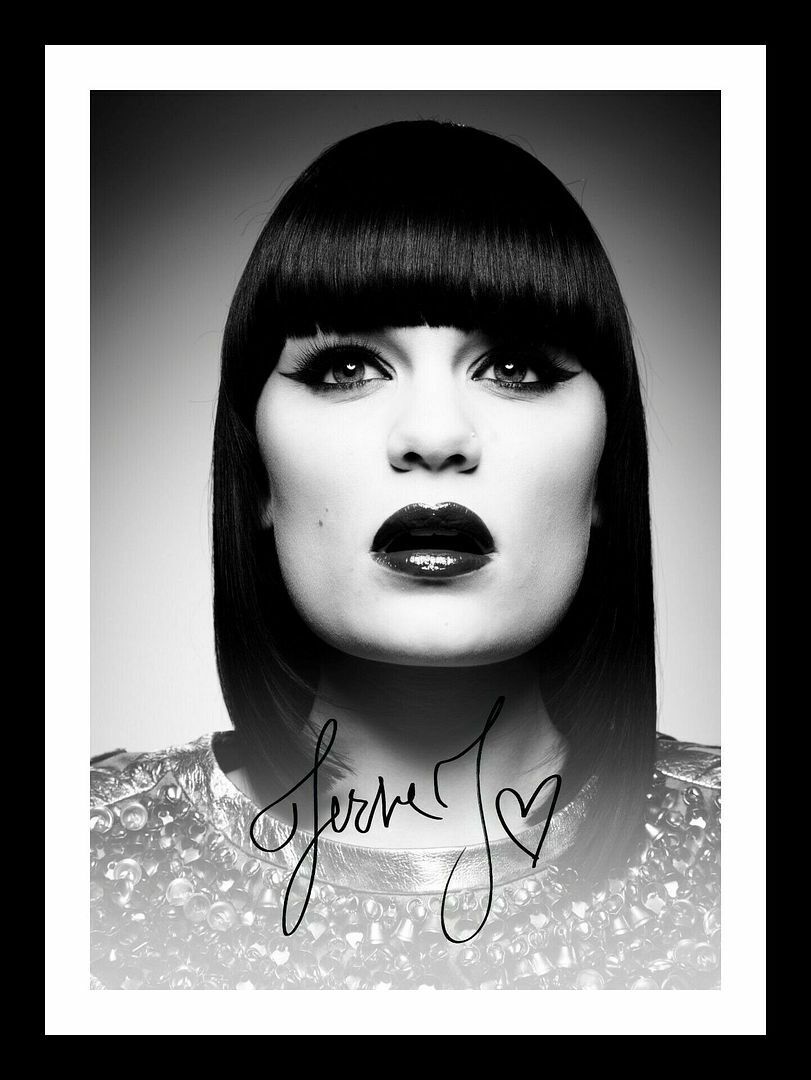 Jessie J Autograph Signed & Framed Photo Poster painting 1