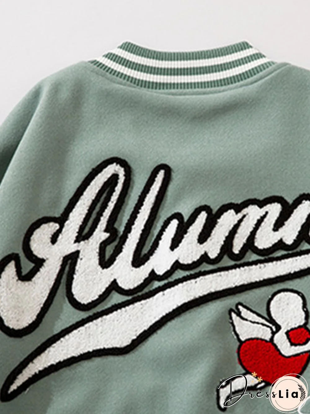 Love Angel Towel Embroidered Jacket