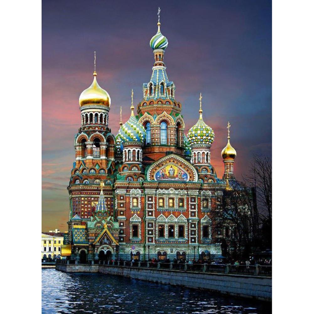 

Quiet Castle - Round Drill Diamond Painting - 30x40cm, 501 Original