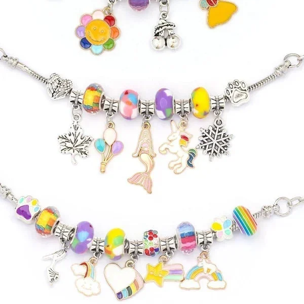 (🔥2022 BEST GIFT TO MY GRANDDAUGHTER🔥) 🎄Early Christmas Sale 50% OFF🎄DIY Crystal Bracelet Set