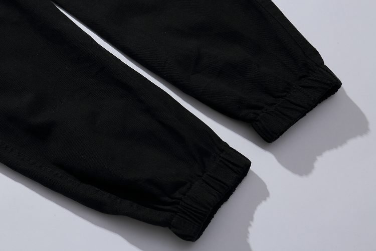 original man shell buckle joggers