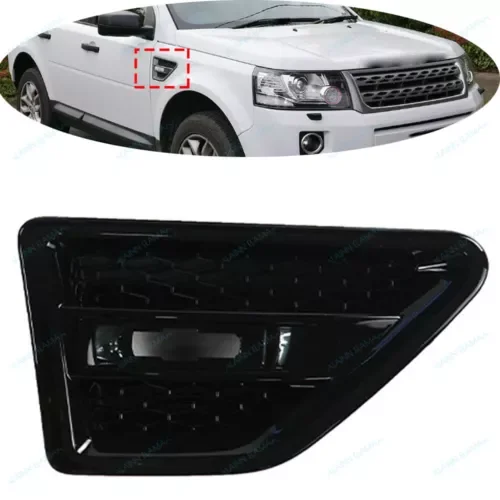 Dronehint Fender Leaf Plate Grille o For Land Rover LR2 Freelander L359 2006-2014,Black,RH (For: Land Rover) Parts