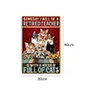Cat - Vintage Metal Signs(12*16Inch) - Cat