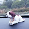 Car Decoration Nod Dog Ornament High Simulation Creative Dog Dashboard Crafts Dog Lover Gift Car Vehicle Desktop Office Decoration (Beagle)
