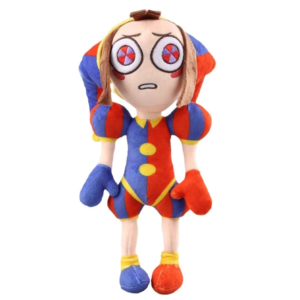 TV The Amazing Digital Circus 2023 Parmni/Jax Cosplay Plush Toys Cartoon Soft Stuffed Dolls Mascot Birthday Xmas Gift