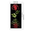 Rose - 9CT Full Beaded Cross Stitch Kit(31x77cm)