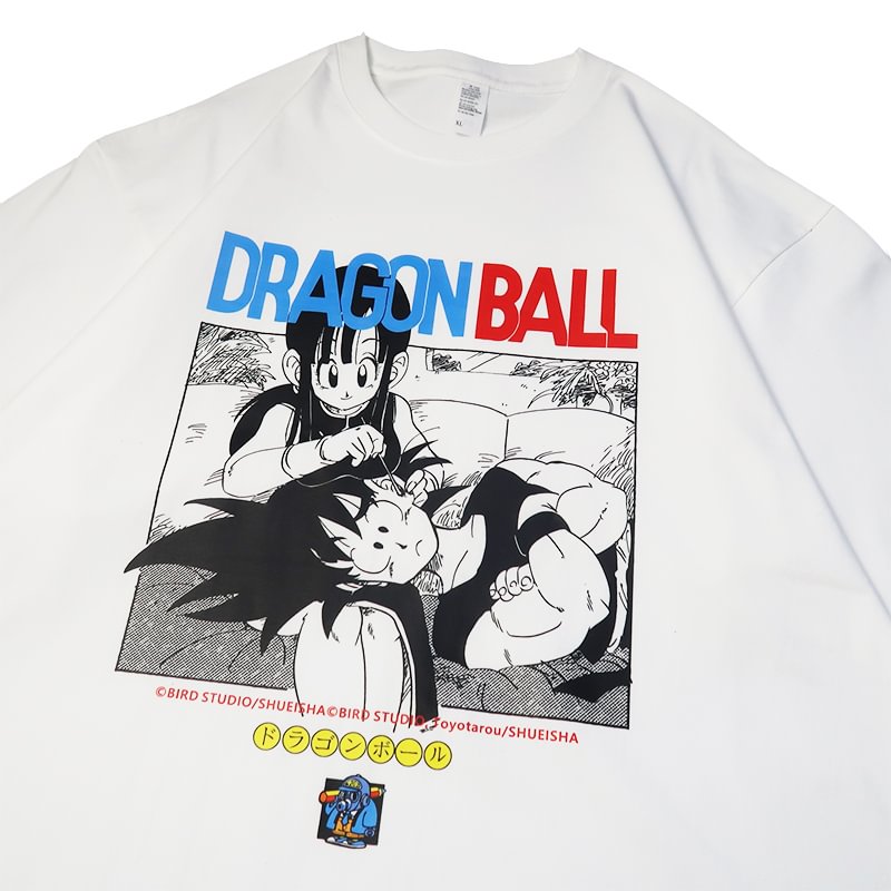 Pure Cotton Dragon Ball Goku Chichi T-shirt weebmemes