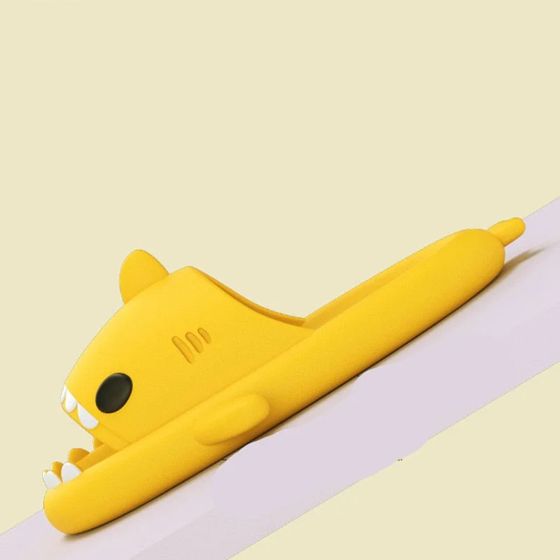 Man Women Shark Slippers Summer Adult Couple Slippers Indoor And Outdoor Funny Home Shoes Lovely Cartoon Cute Animal Slipper