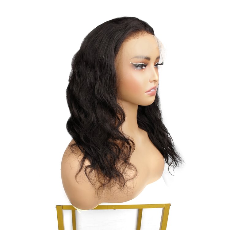 18 Inch Deep Wave Curly 360 Lace Front Wig – Glueless, Human  display picture 1