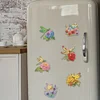 (US Only)6pcs 2D Flat Acrylic Dragonfly DIY Diamond Painting Fridge Magnets Home Decor