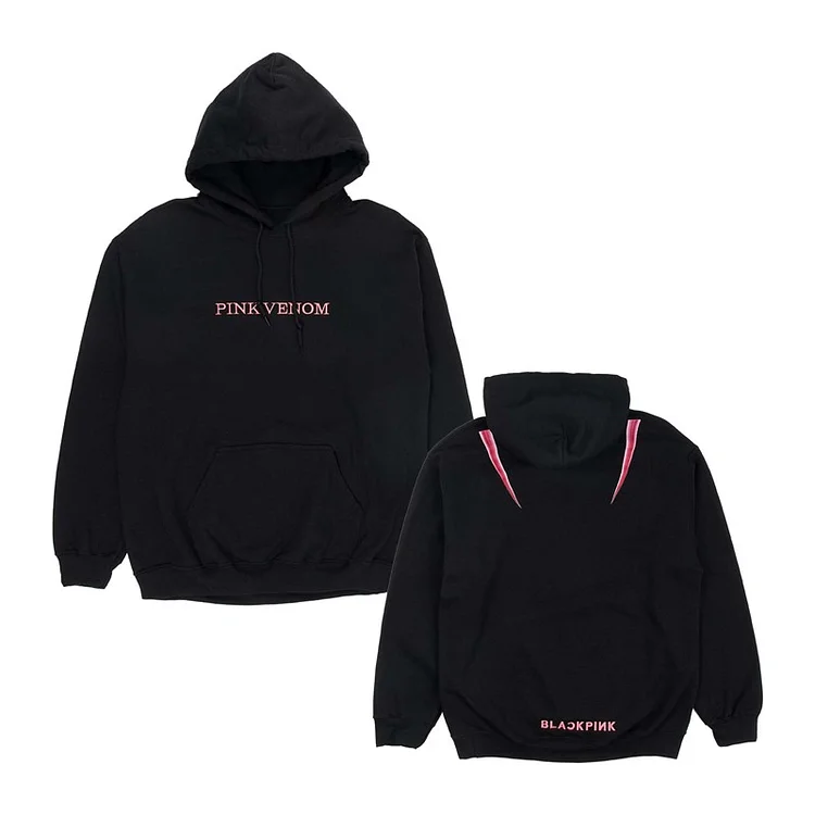 BLACKPINK PINK VENOM FANGS HOODIE