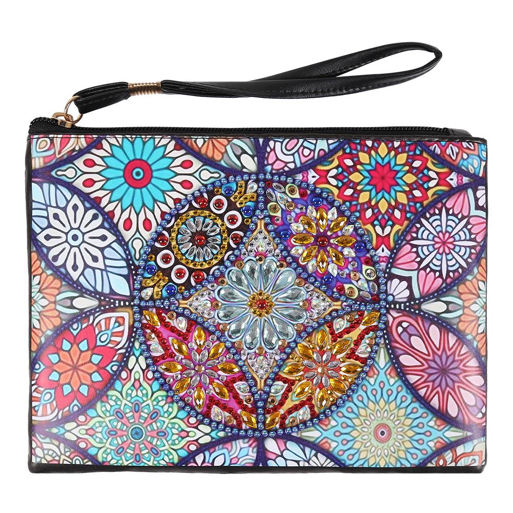 

Mandala-DIY Creative Diamond Wristlet Bag, 501 Original