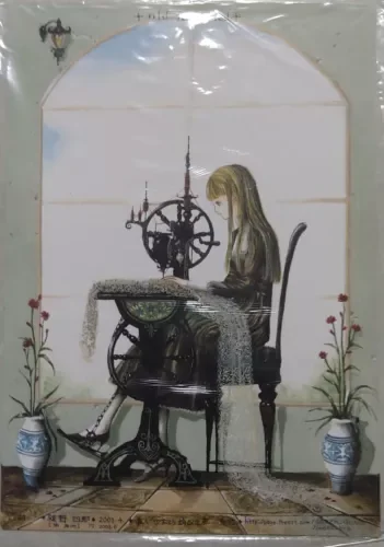 pornhint Pornhint Nao Tsukiji Doujinshis stationery sheets, SEWING MACHINE 2nd edition, 9 sheets Doujin