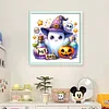 (Stamped/Counted) Halloween Ghost-11CT Cross Stitch 40*40cm/15.75*15.75in