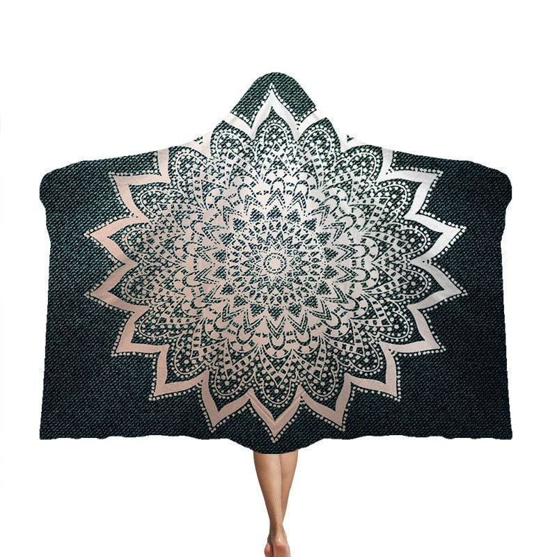 3D Printed Hooded Blanket Anime Soft Fluffy Blankets For Adults Sherpa Fleece Winter Throw Blanket Hoodie Blanket Travel Mantle