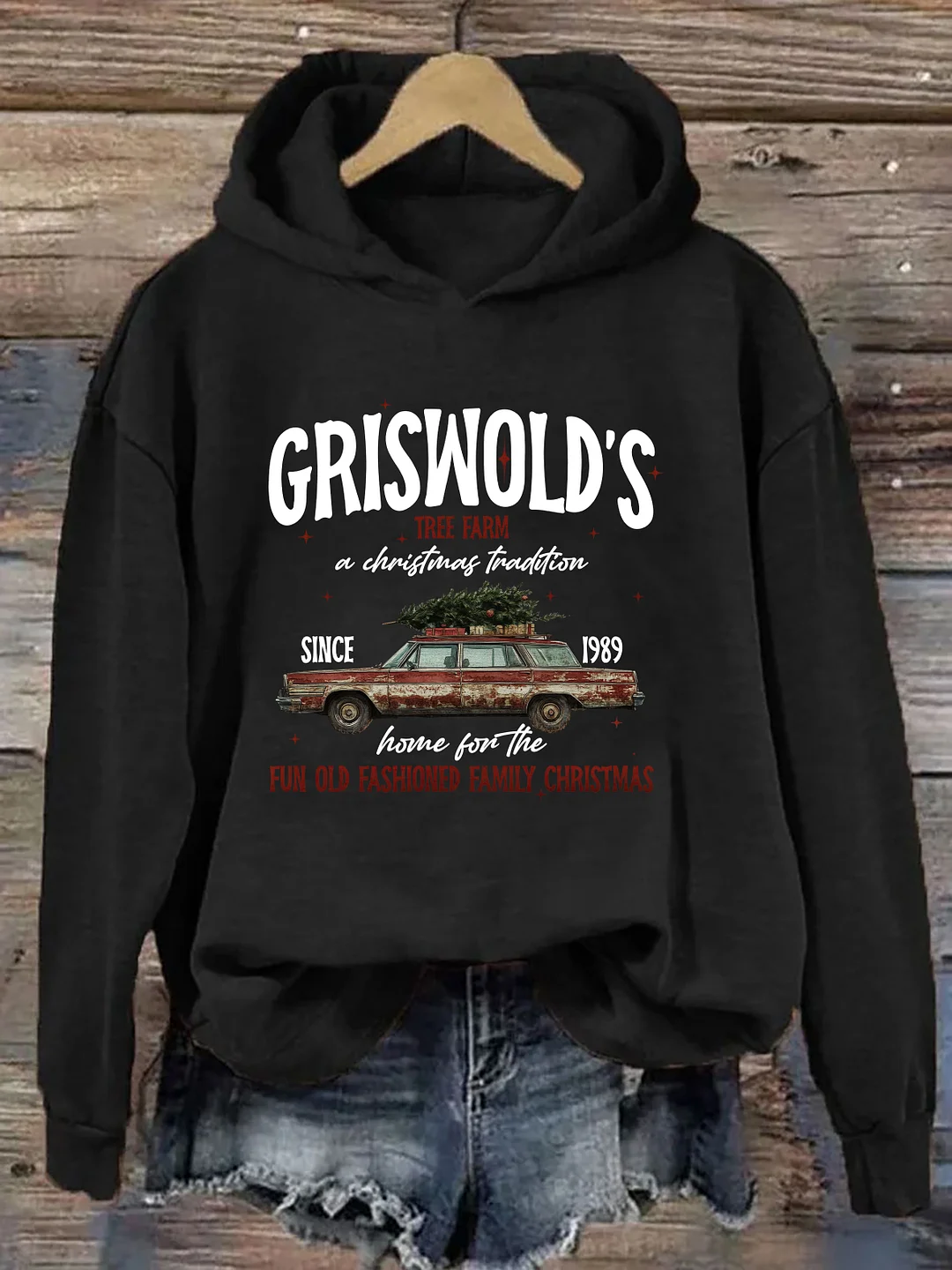 Griswold Christmas Tree Farm Hoodie