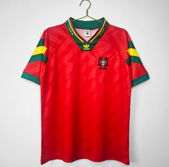 Retro Portugal 1992/1994 Home Football Shirt Thai Quality