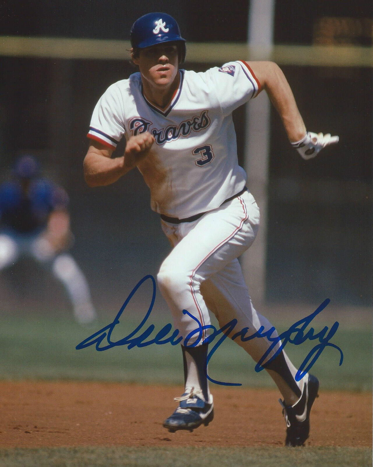 Dale Murphy Signed 8x10 Photo Poster painting Atlanta Braves Autographed Proof & COA